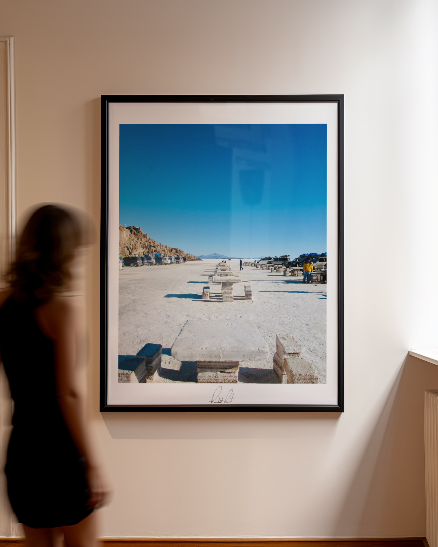 BENCHES DE UYUNI - Professional Photography Print