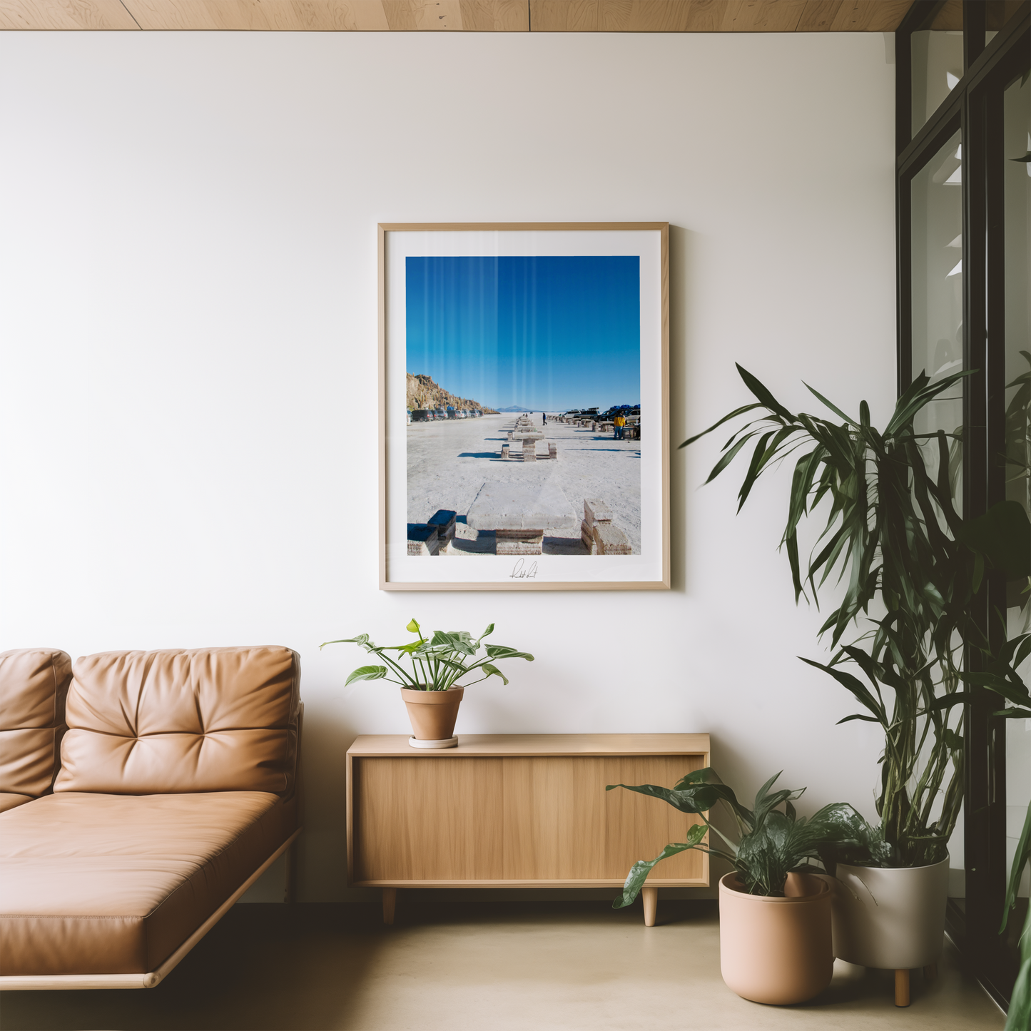 BENCHES DE UYUNI - Professional Photography Print