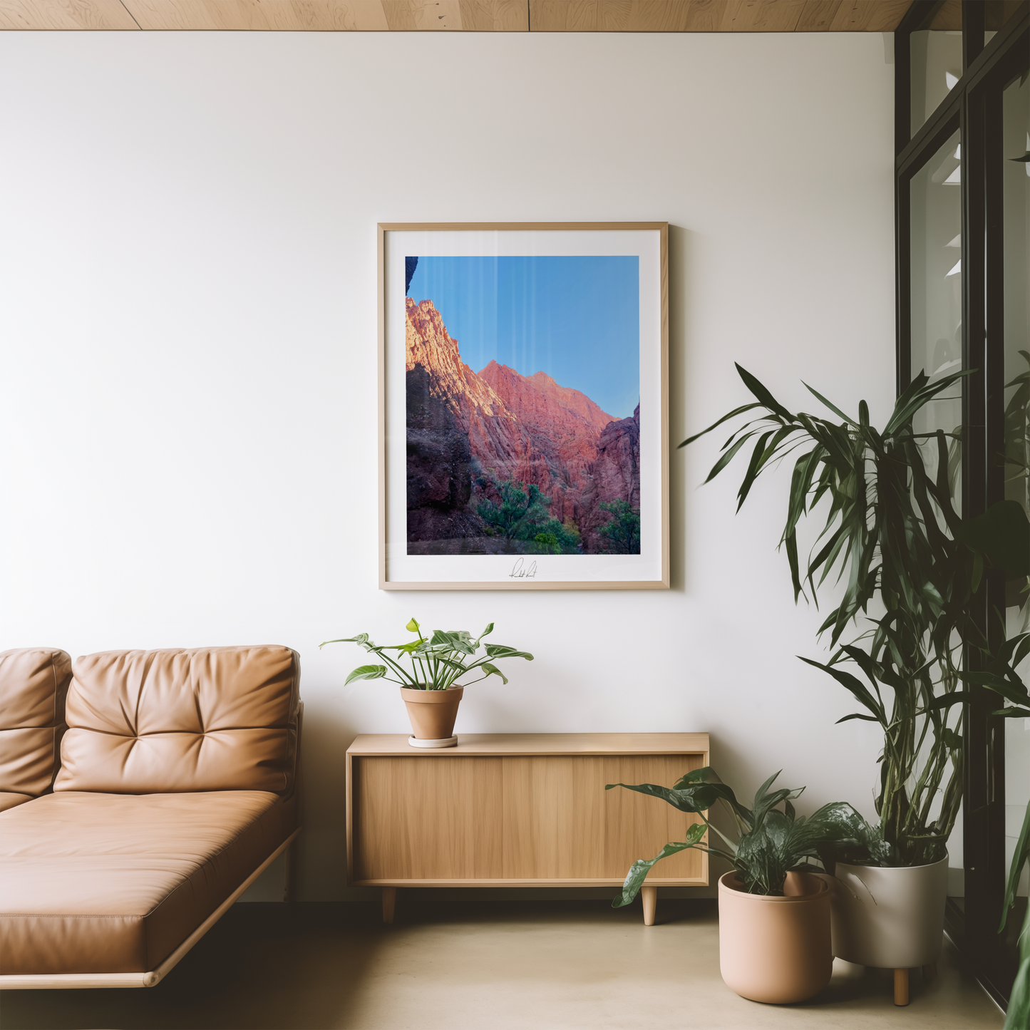 THE RED MOUNTAIN - Professional, Photography Print
