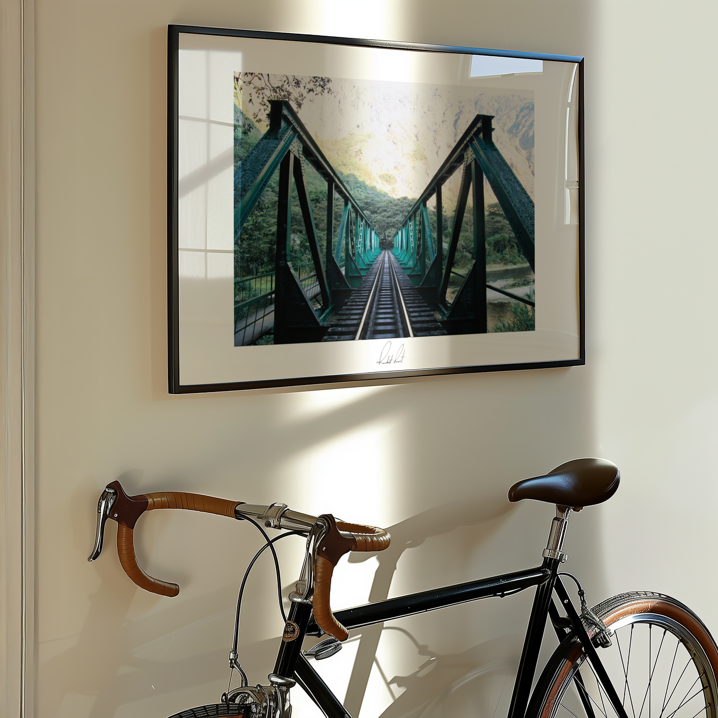 THE TRAINS HORIZON - Professional, Photography Print