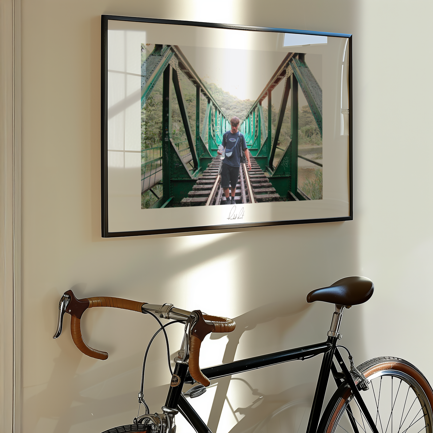 THE TRAIN WALK - Professional, Photography Print