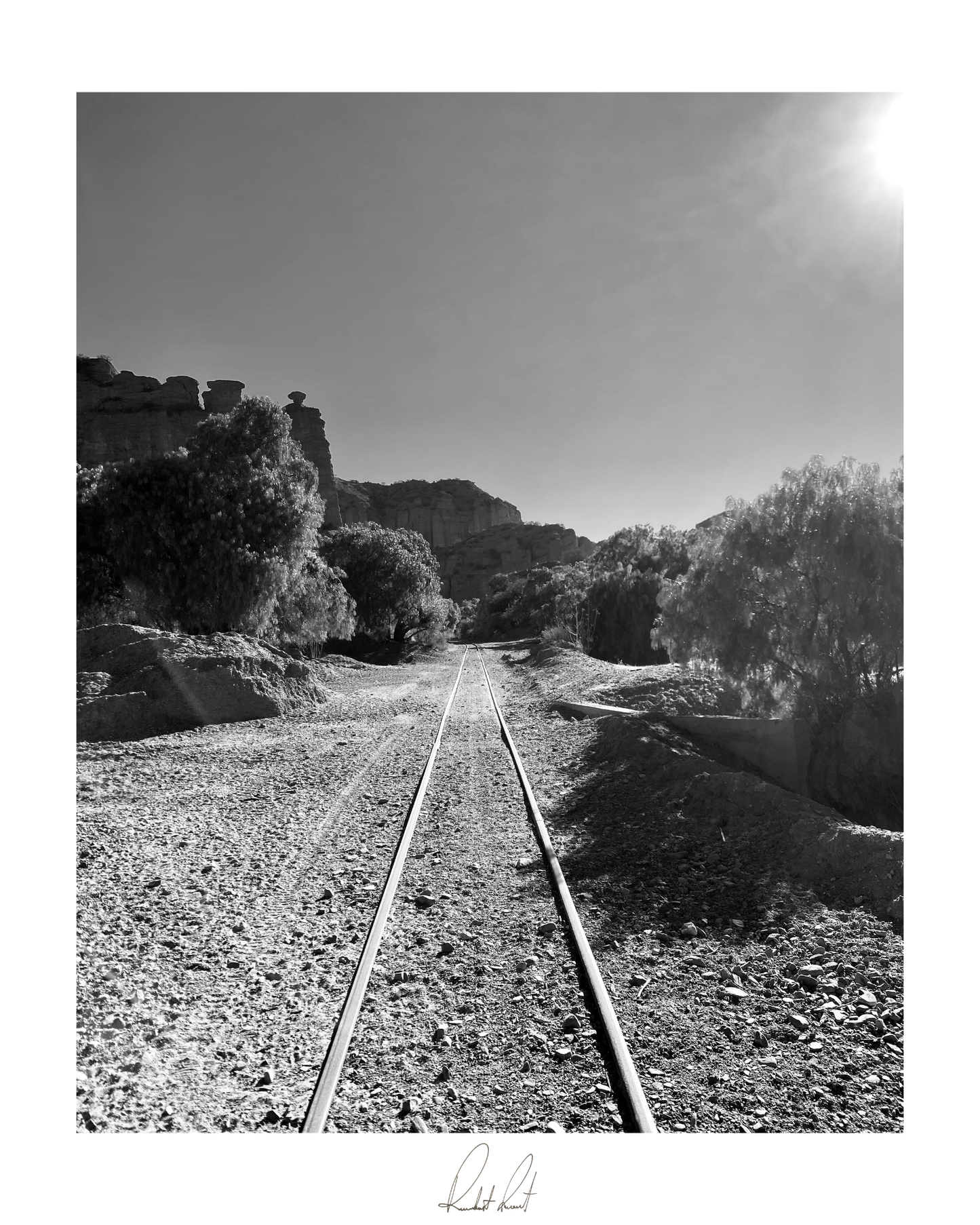 THE TRAIN TO NOWHERE - Professional, Photography Print