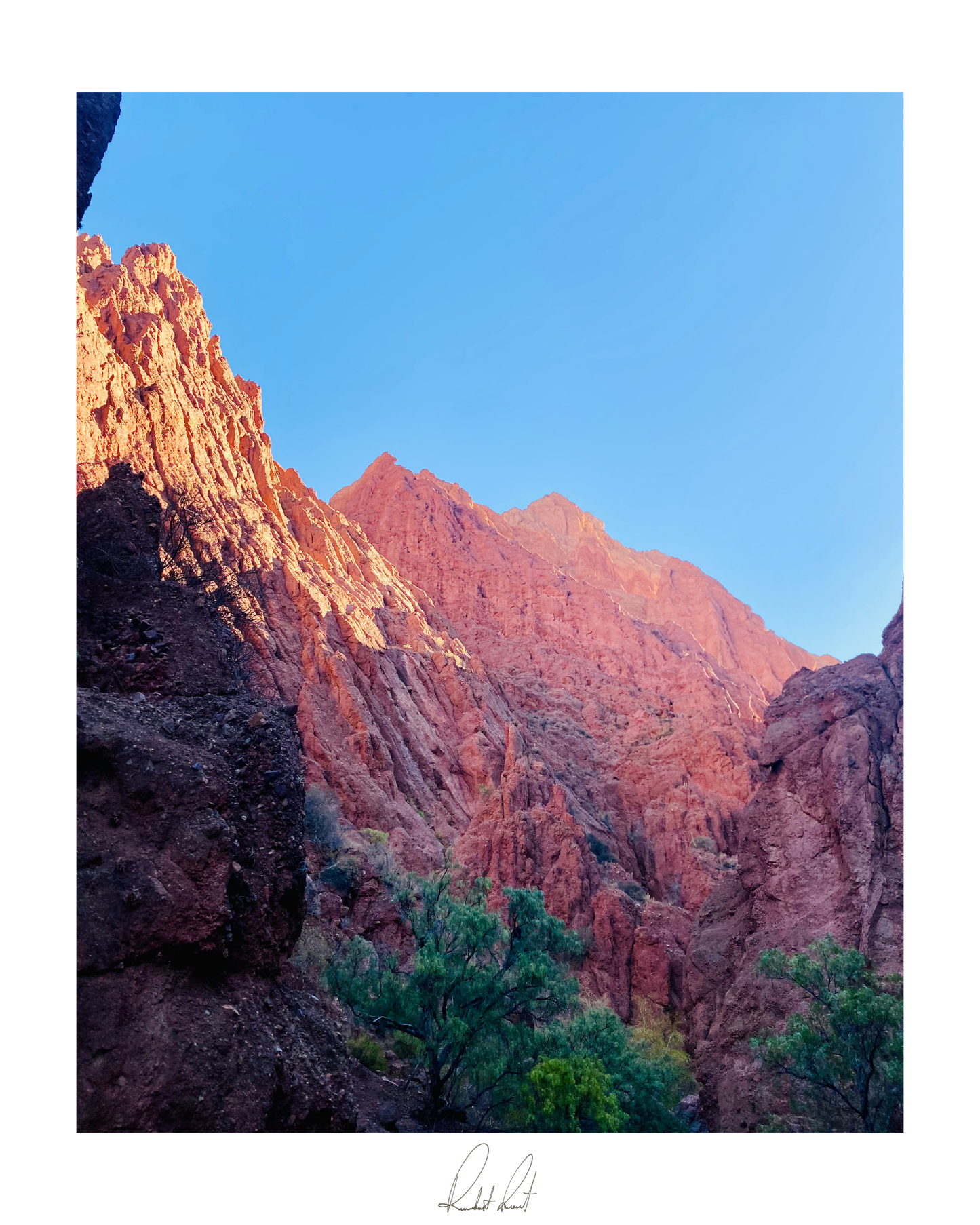 THE RED MOUNTAIN - Professional, Photography Print