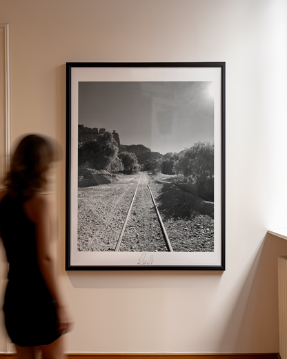 THE TRAIN TO NOWHERE - Professional, Photography Print