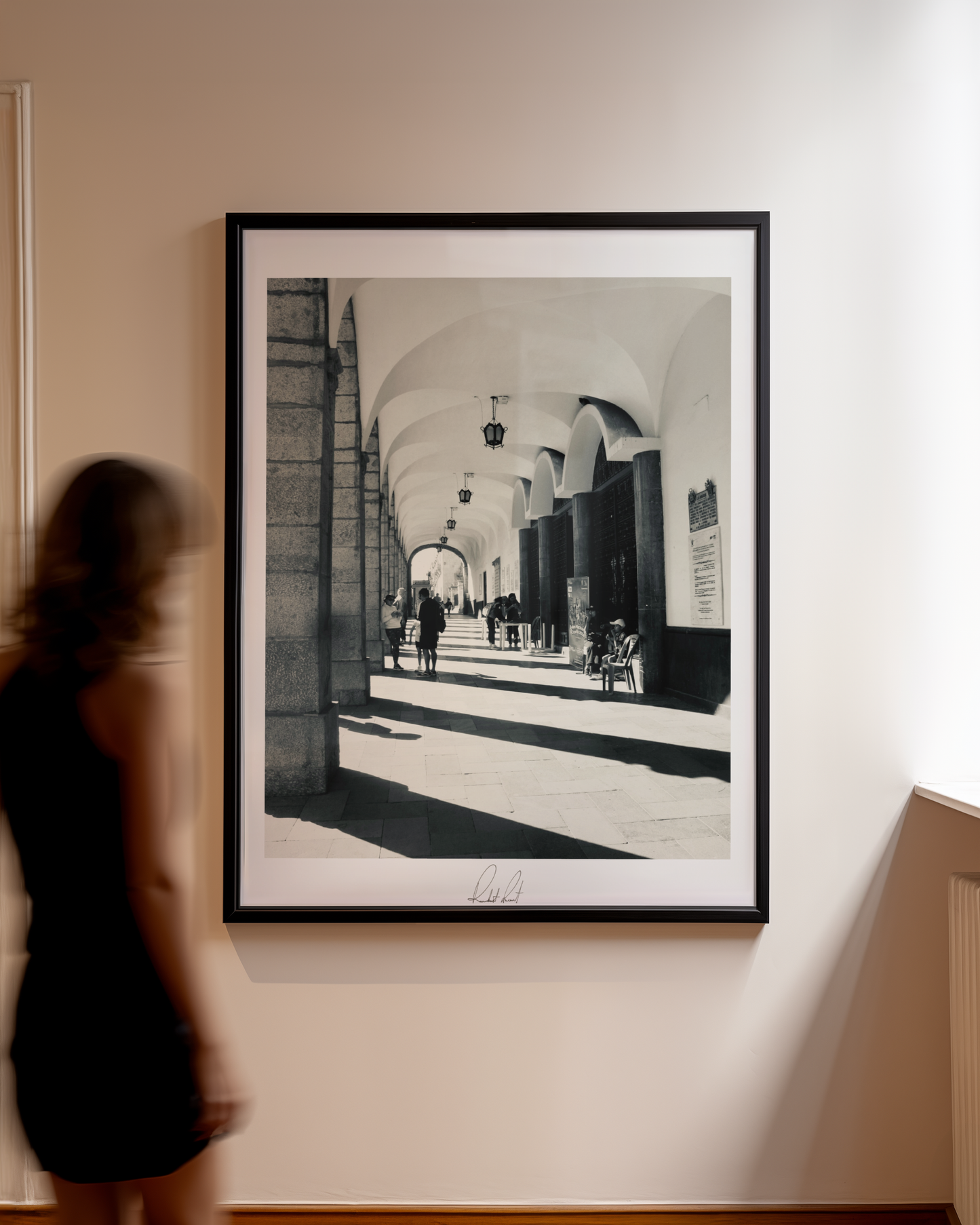 WALKING THROUGH SHADOWS - Professional Photography Print