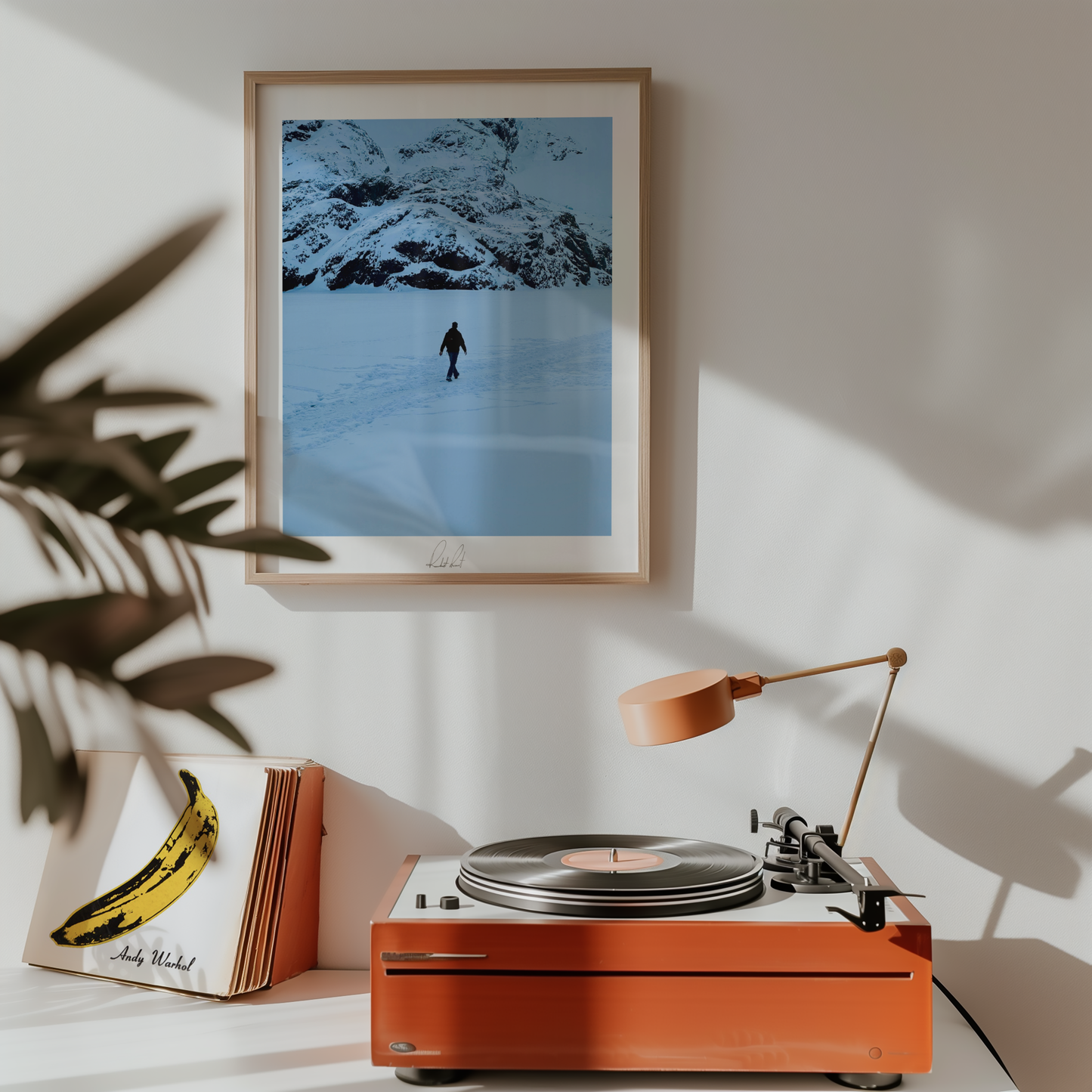THE SNOW SILHOUETTE - Professional Photography Print