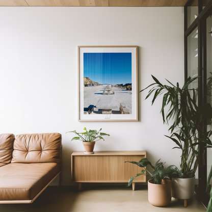 BENCHES DE UYUNI - Professional Photography Print
