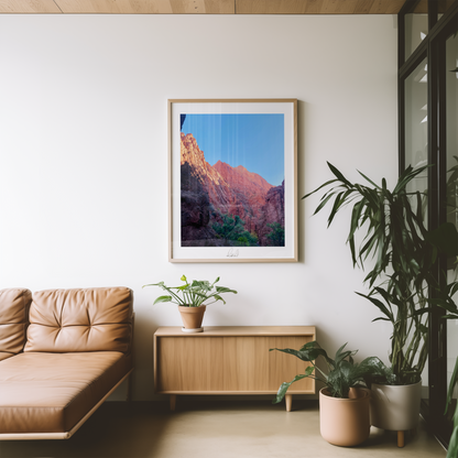 THE RED MOUNTAIN - Professional, Photography Print