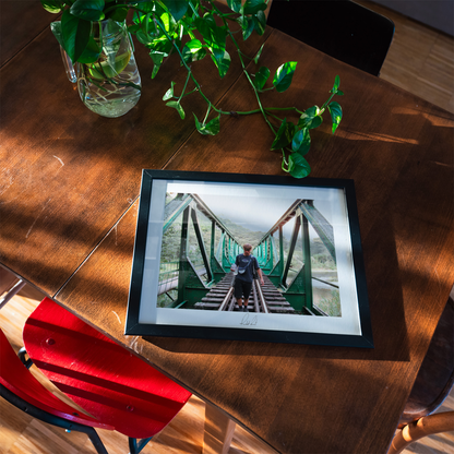 THE TRAIN WALK - Professional, Photography Print