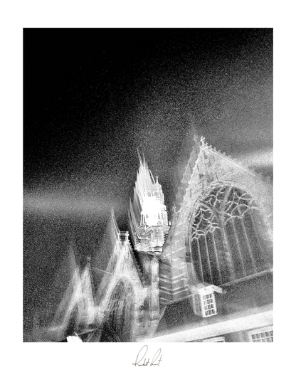 THE DISTORTIONS OF A CHURCH - Professional Photography print