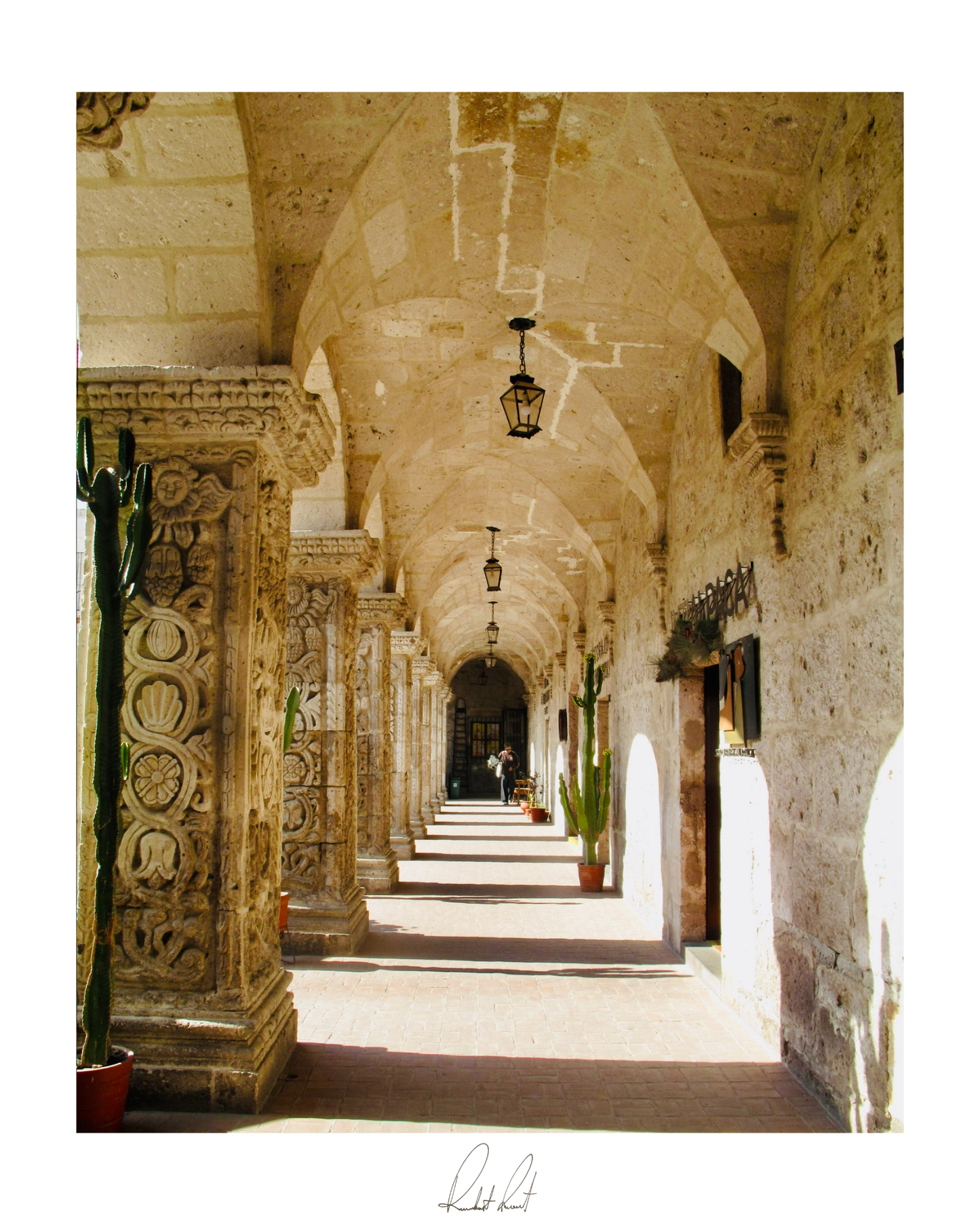 THE SANDSTONE WALKWAY - Professional Photography Print