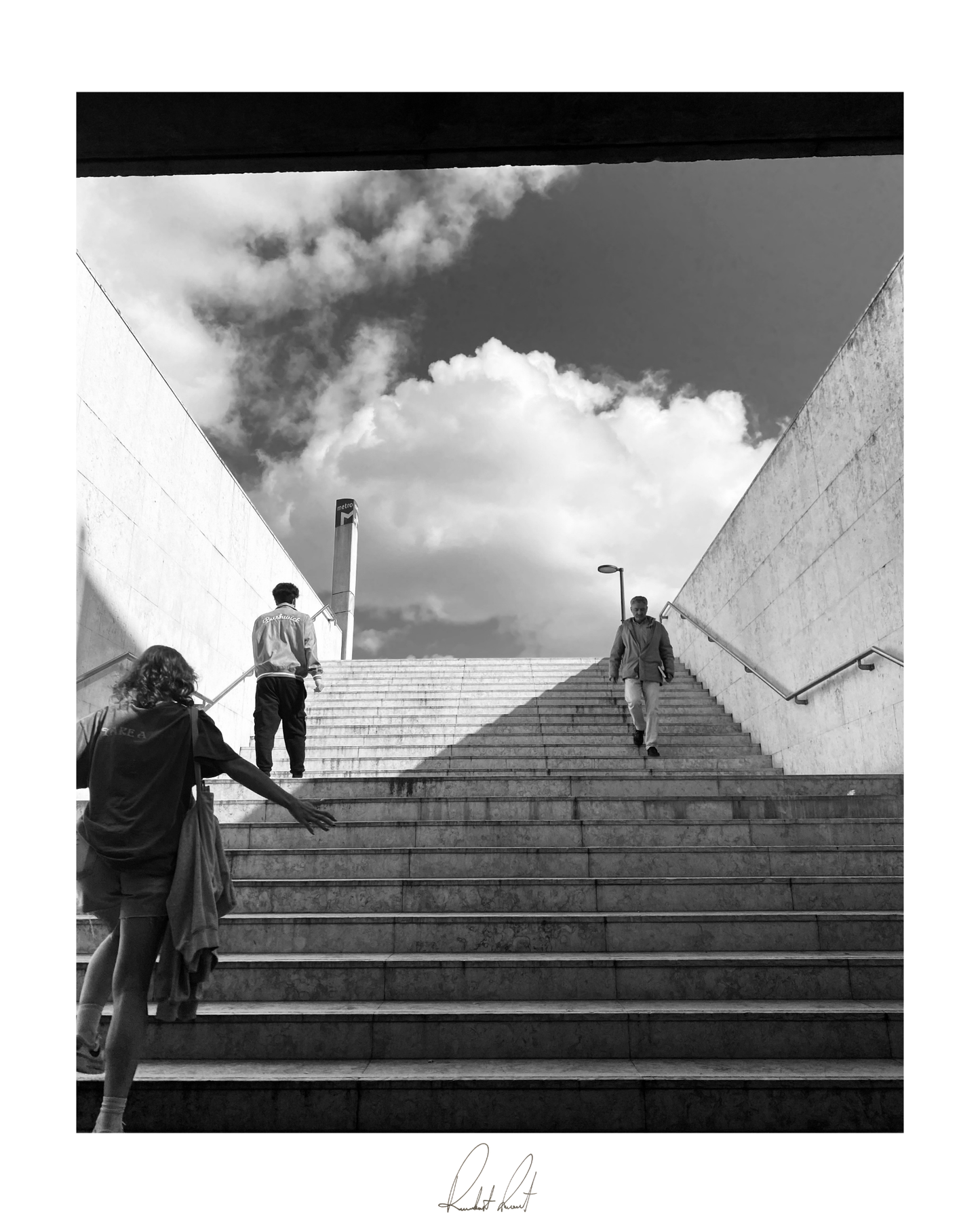 STAIRWAY TO SKY - Professional Photography Print