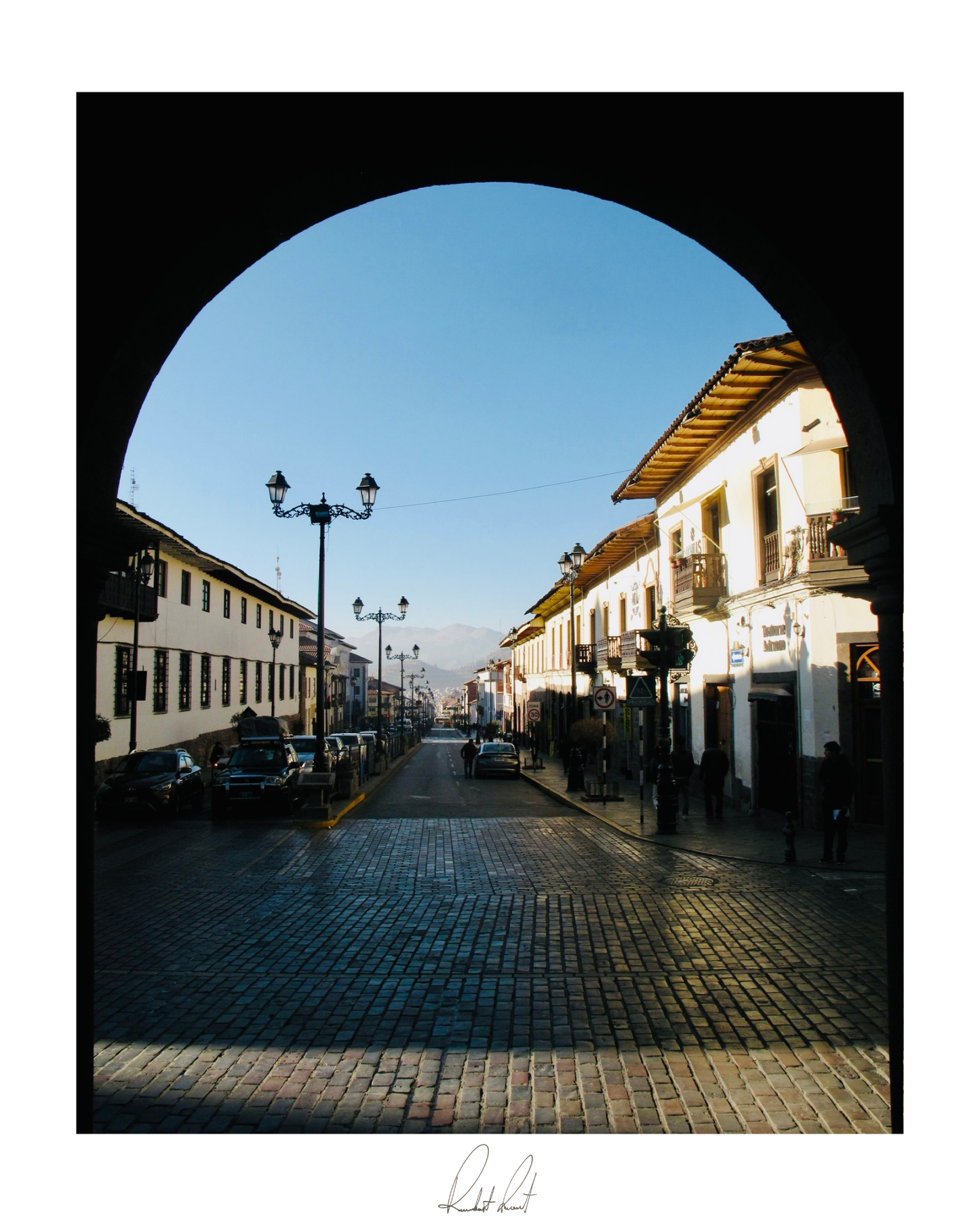 DARK ARCH - Professional Photography Print