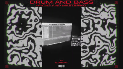 I will mix and master your drum and bass tracks professionally, swiftly and thoroughly